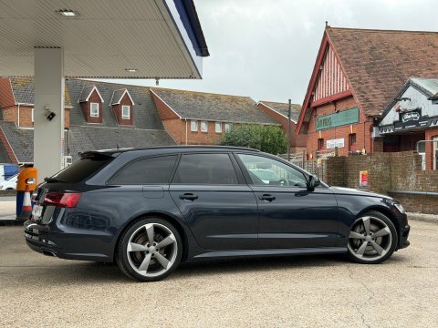 Audi A6 Avant Tdi Quattro Black Blue #2