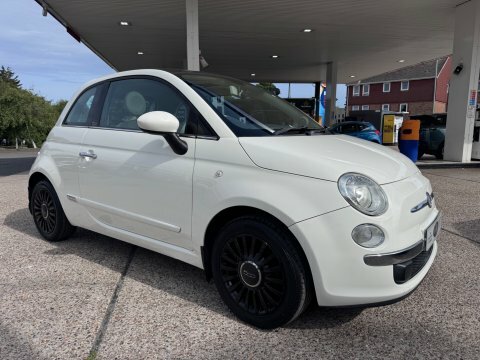 Fiat 500 Lounge White #6