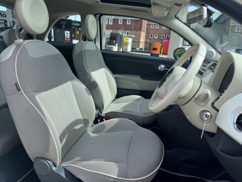 Fiat 500 Lounge White #3
