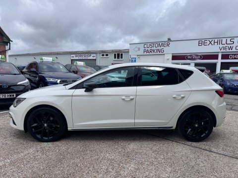 Seat Leon Tsi Fr Technology White #4
