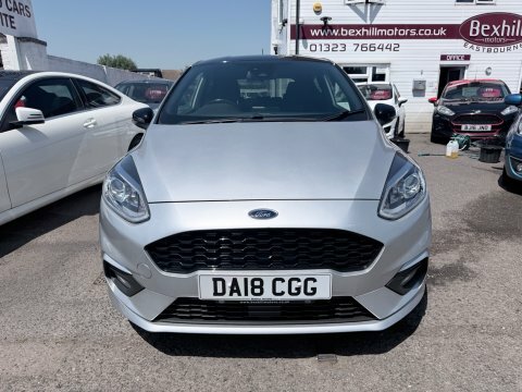 Ford Fiesta 1.0 St-line Sat DA18CGG Silver #3