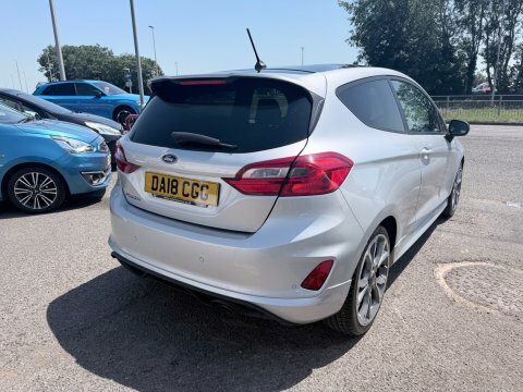 Ford Fiesta 1.0 St-line Sat DA18CGG Silver #6