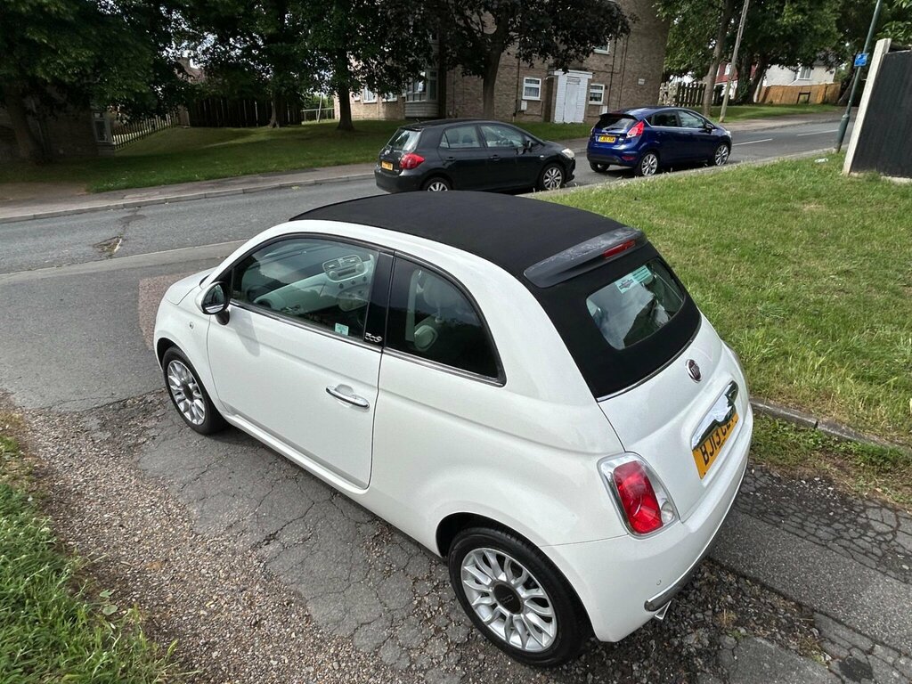 Fiat 500C Convertible Red #13