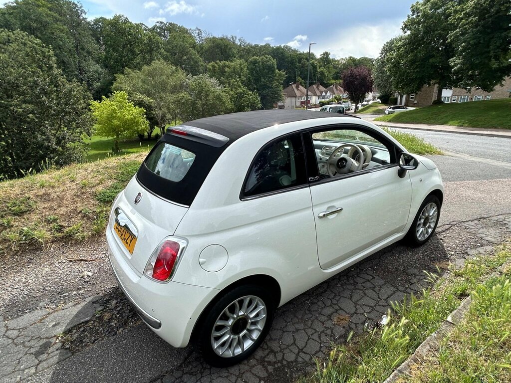 Fiat 500C Convertible Red #11