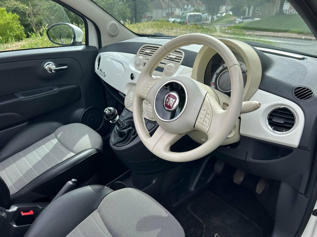 Fiat 500C Convertible Red #15