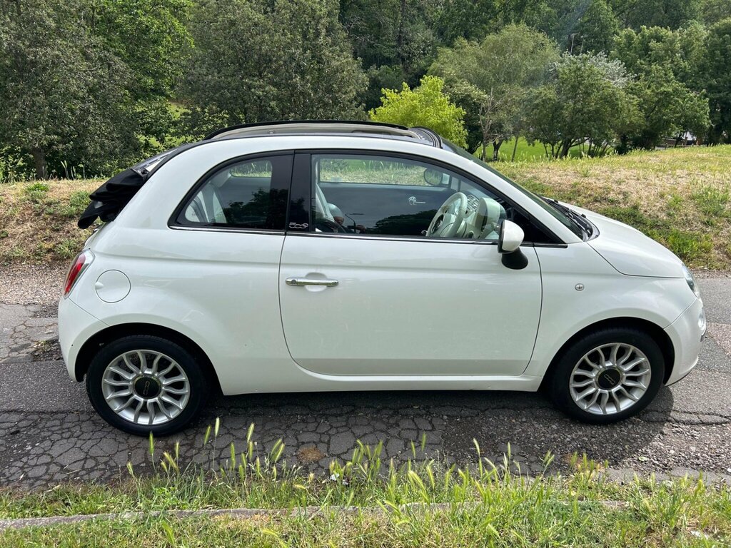 Fiat 500C Convertible Red #8