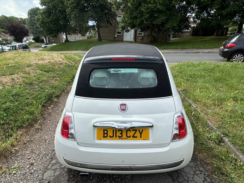 Fiat 500C Convertible Red #14
