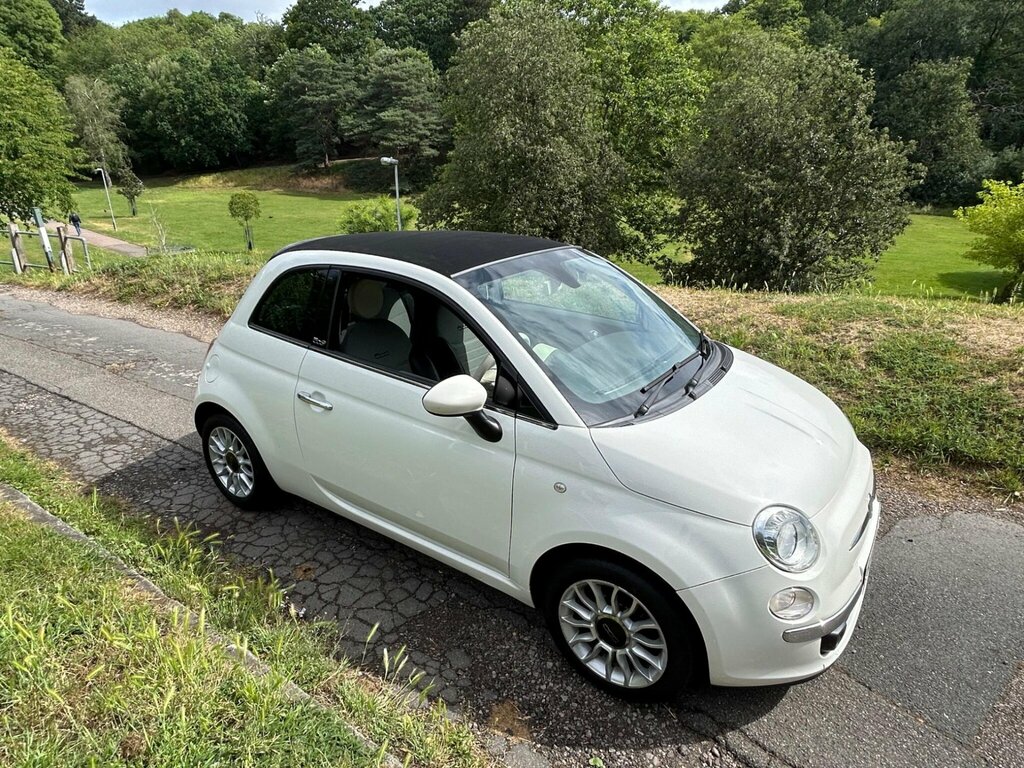 Fiat 500C Convertible Red #10