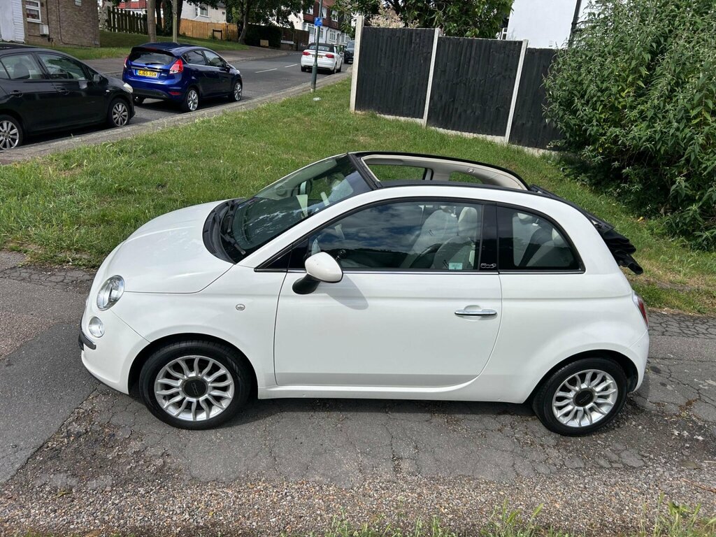 Fiat 500C 1.2 Lounge Euro 5 White #4