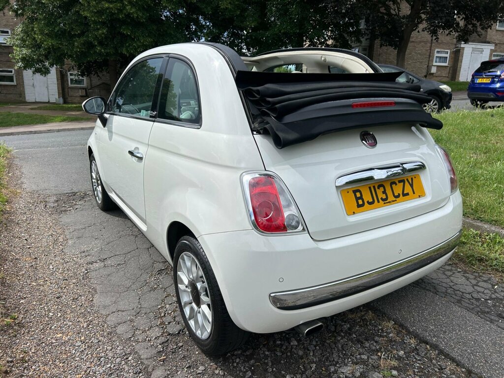 Fiat 500C 1.2 Lounge Euro 5 White #5
