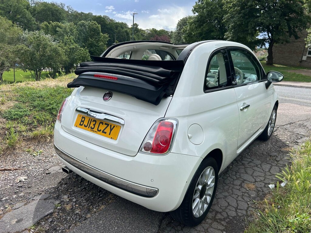 Fiat 500C Convertible Red #9