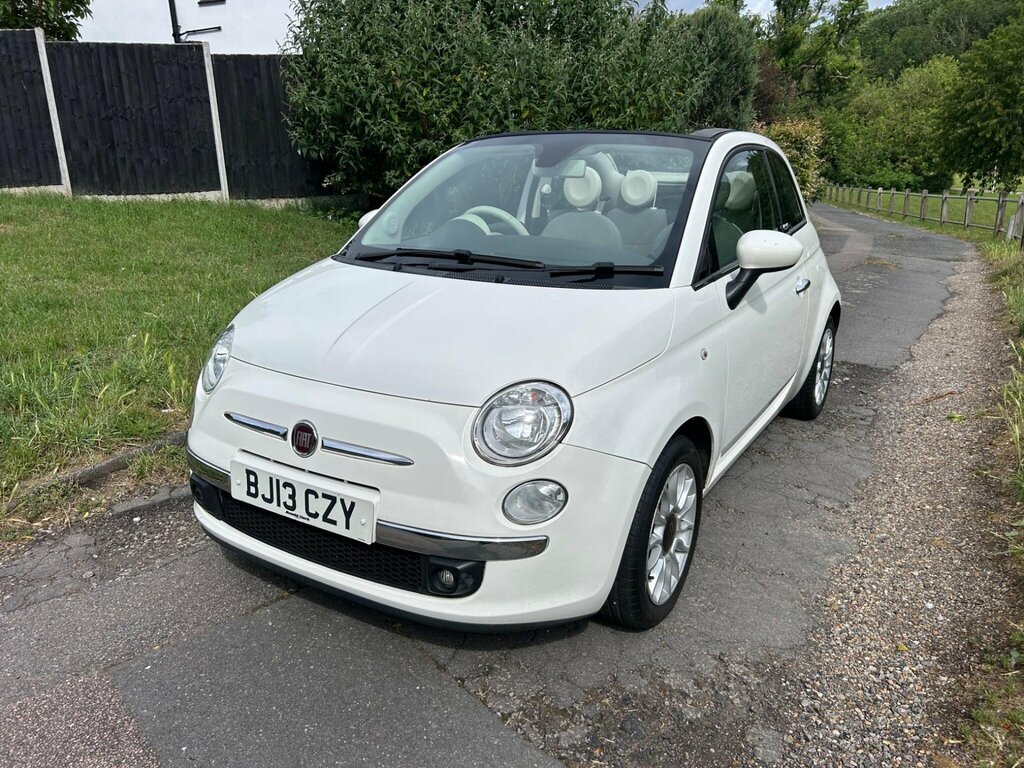 Fiat 500C 1.2 Lounge Euro 5 White #3