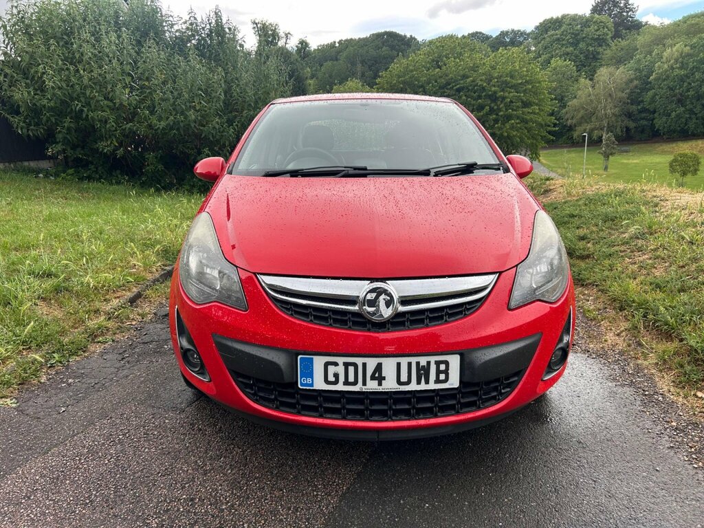 Vauxhall Corsa 1.2 16V Excite Euro 5 Ac GD14UWB Red #2