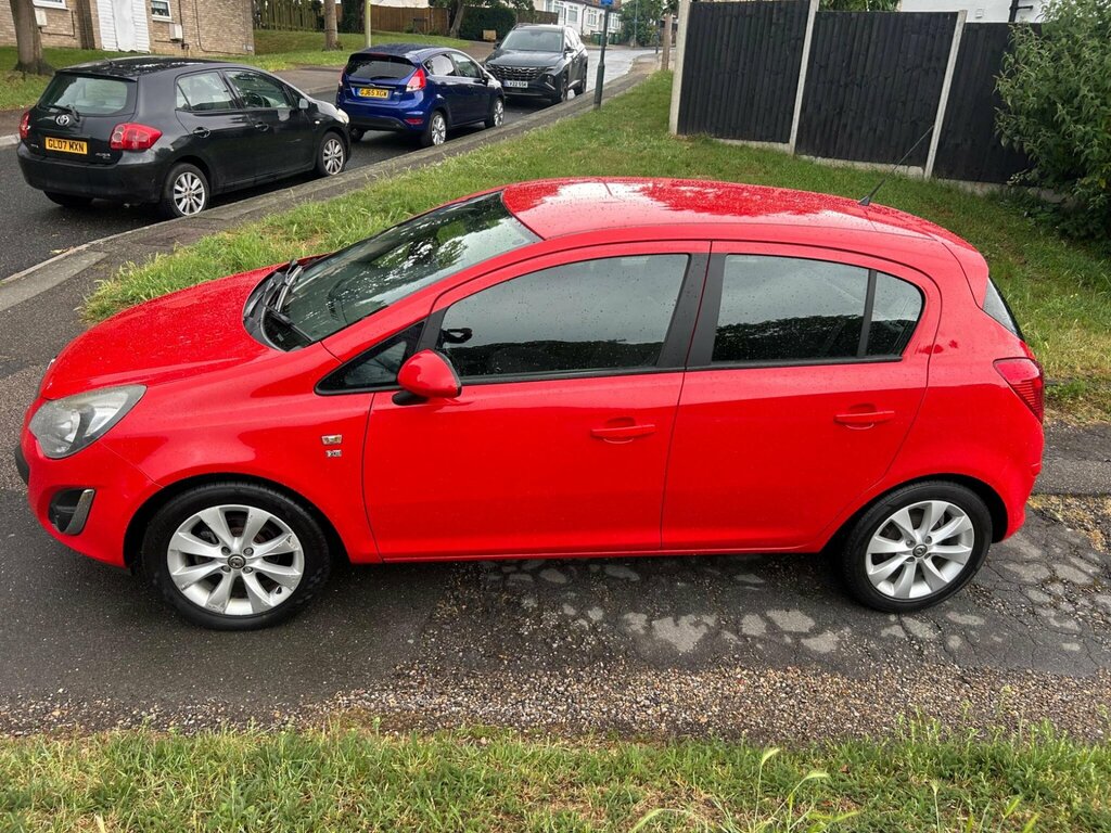 Vauxhall Corsa 1.2 16V Excite Euro 5 Ac GD14UWB Red #6