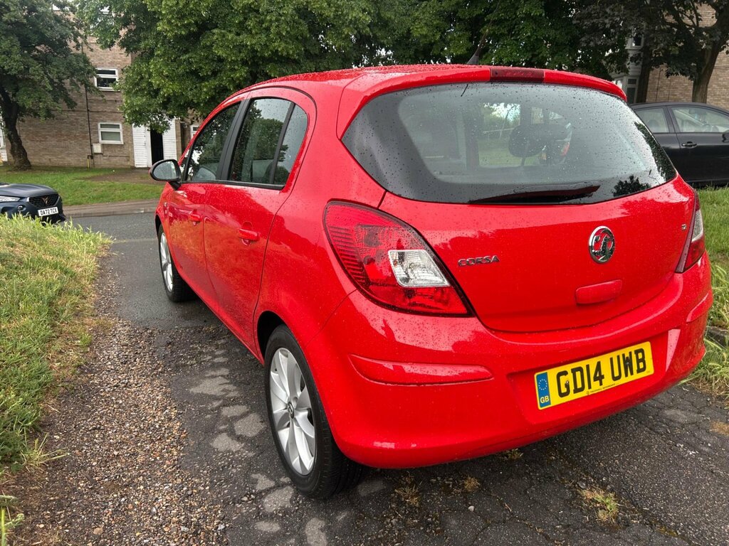 Vauxhall Corsa 1.2 16V Excite Euro 5 Ac GD14UWB Red #5