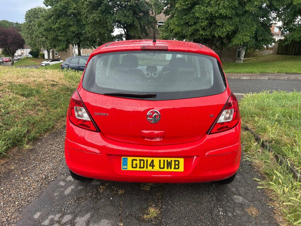 Vauxhall Corsa 1.2 16V Excite Euro 5 Ac GD14UWB Red #4