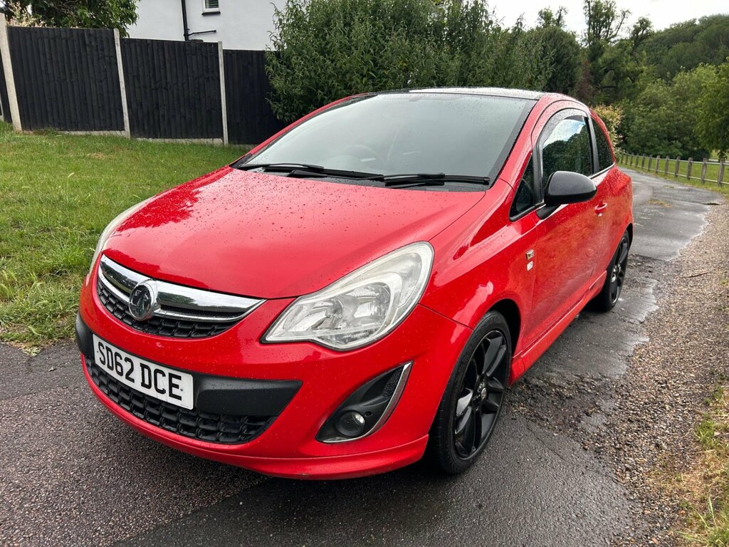 Vauxhall Corsa 1.2 16V Limited Edition Euro 5 SD62DCE Red #2