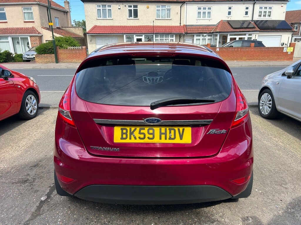 Ford Fiesta 1.4 Titanium Hatchback Black #5