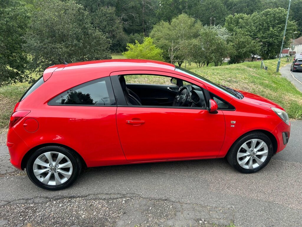 Vauxhall Corsa 1.2 16V Excite Euro 5 Ac Red #6