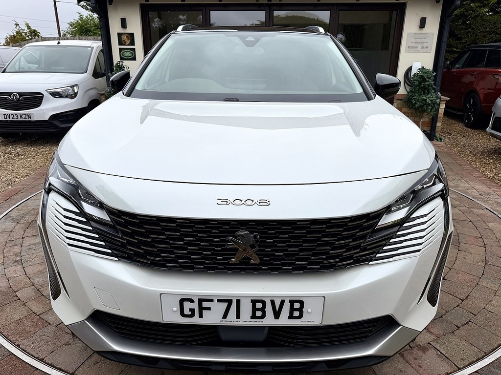 Peugeot 3008 Puretech Allure Premium Ulez White #3