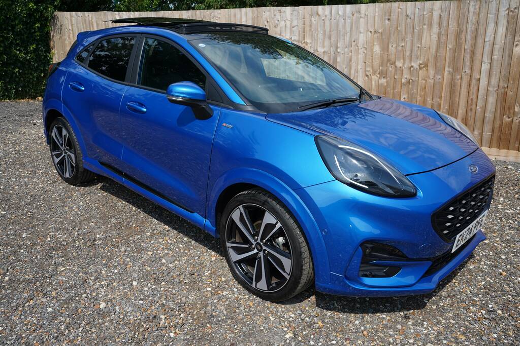 Ford Puma St-line X Mhev EK24PFE Blue #5