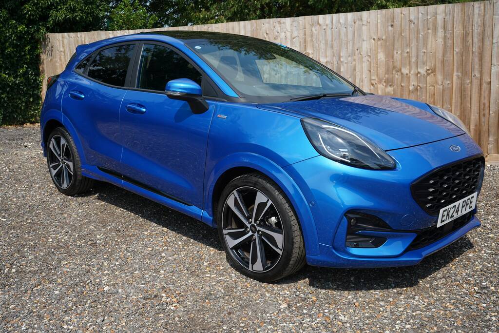Ford Puma St-line X Mhev EK24PFE Blue