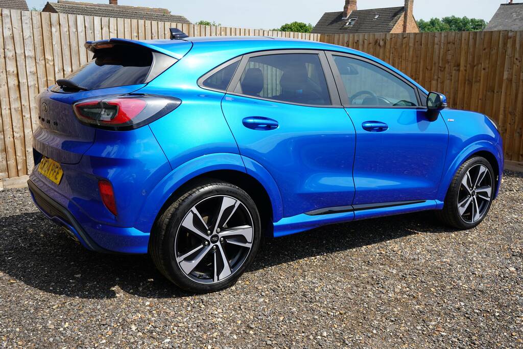 Ford Puma St-line X Mhev EK24PFE Blue #3