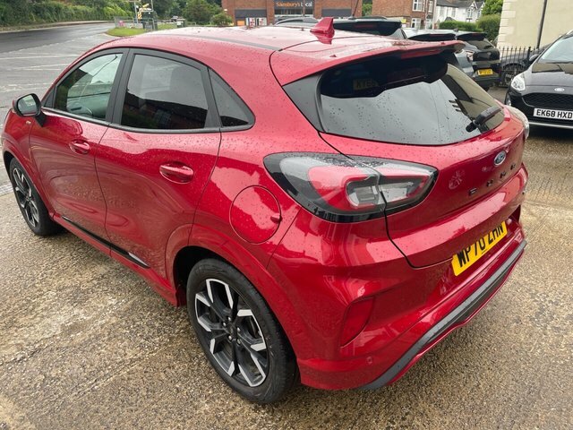 Ford Puma 2020 1.0T Ecoboost Mhev St-line X Suv M WP70ZHN Red #3