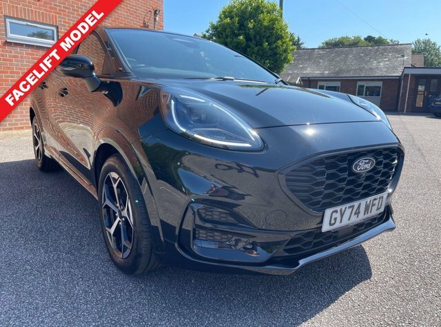 Ford Puma 2024 1.0T Ecoboost Mhev St-line Suv Hyb Black