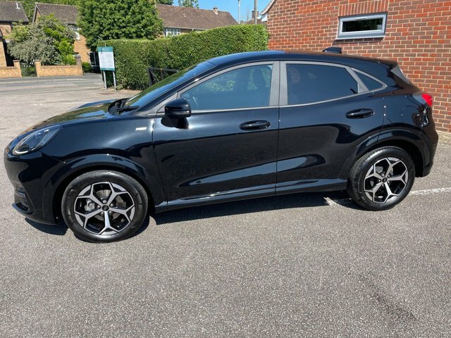 Ford Puma 2024 1.0T Ecoboost Mhev St-line Suv Hyb GY74WFD Black #5