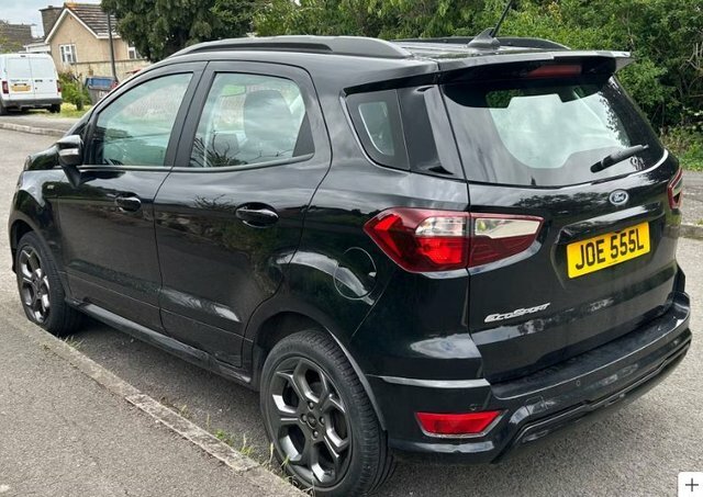 Ford Ecosport 2022 1.0T Ecoboost Gpf St-line Suv Manu Black #4