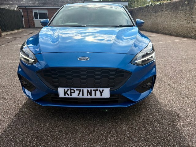 Ford Focus 1.0T Ecoboost Mhev St-line X Edition Hatchback Blue #7