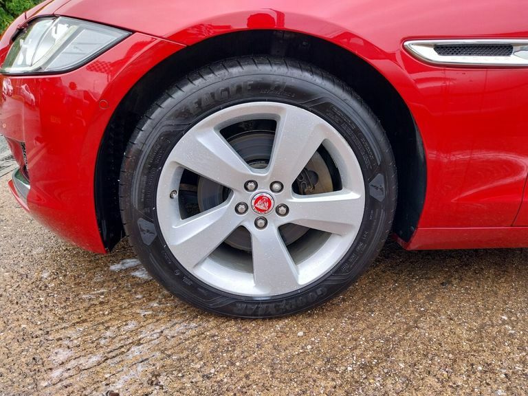 Jaguar XF Portfolio Red #5