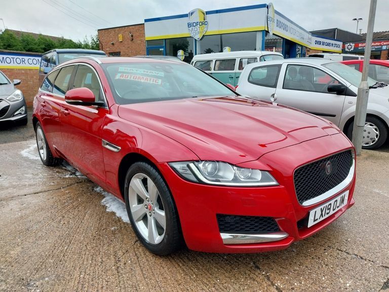 Jaguar XF Portfolio Red #2