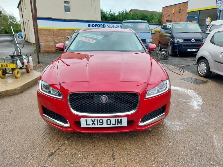 Jaguar XF Portfolio Red #3
