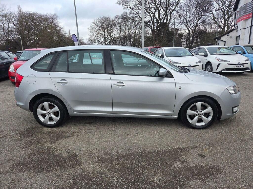 Skoda Rapid Spaceback Hatchback 1.2 Tsi Se Euro 5 201414 Silver #2