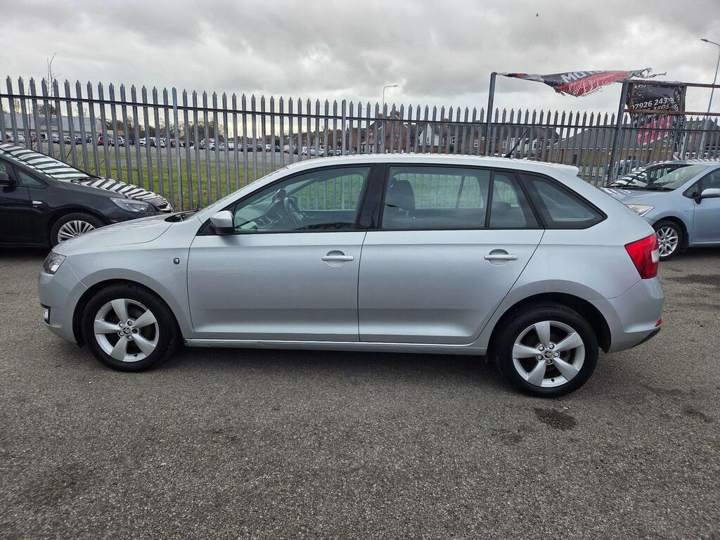 Skoda Rapid Spaceback Hatchback 1.2 Tsi Se Euro 5 201414 Silver #6