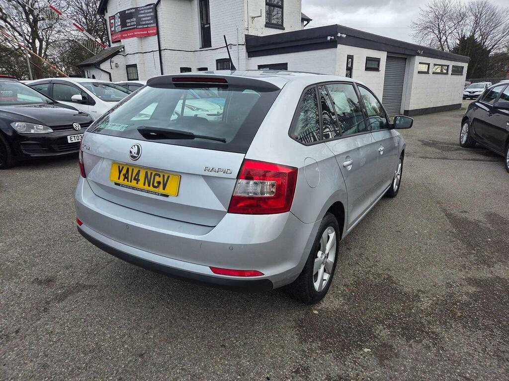 Skoda Rapid Spaceback Hatchback 1.2 Tsi Se Euro 5 201414 Silver #3