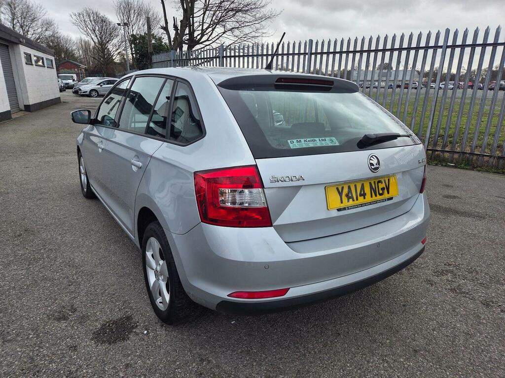 Skoda Rapid Spaceback Hatchback 1.2 Tsi Se Euro 5 201414 Silver #5
