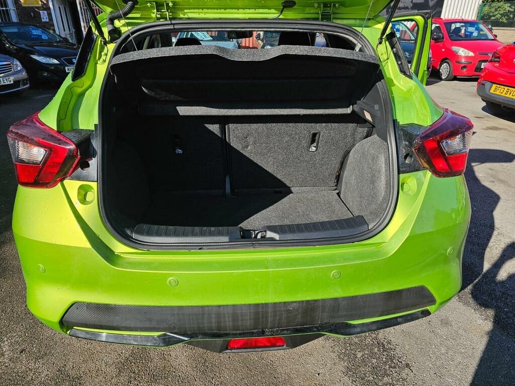 Nissan Micra Hatchback 0.9 Ig-t Tekna Euro 6 Ss 201717 FA17FZG Green #6