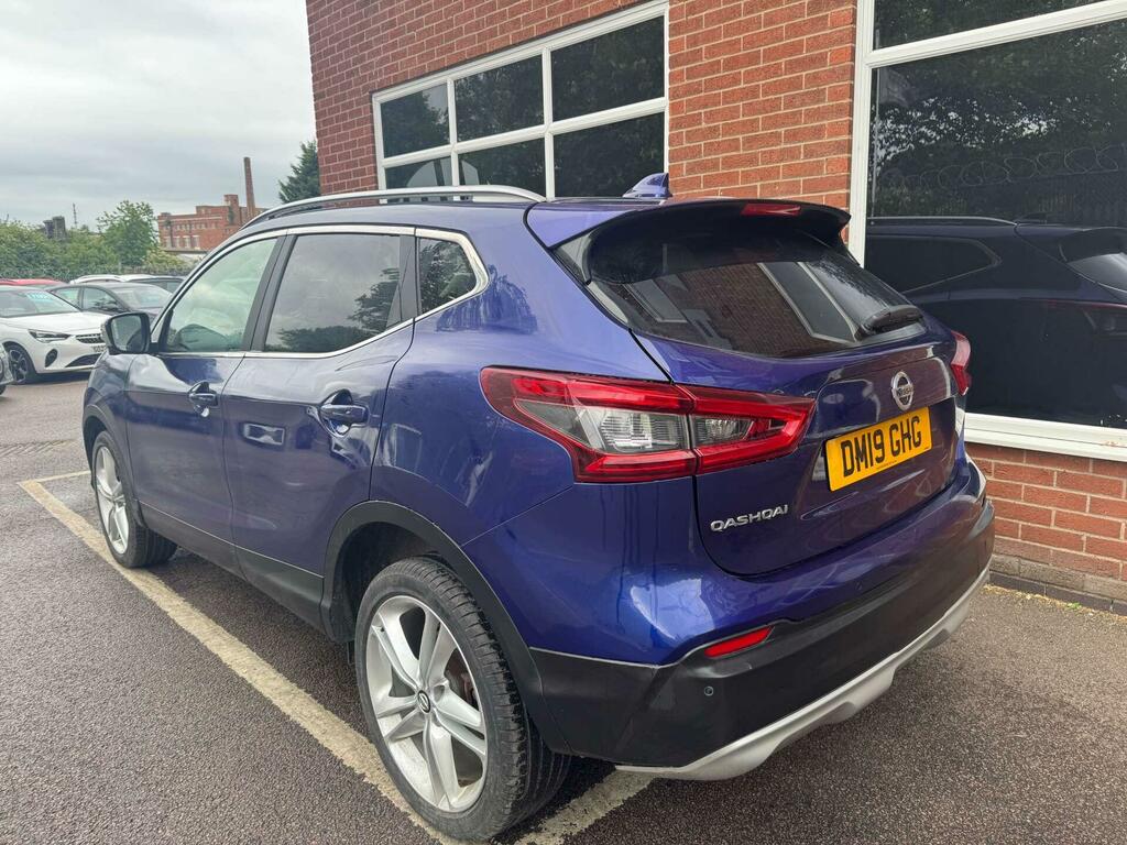 Nissan Qashqai 1.3 Dig-t N-motion Euro 6 Ss DM19GHG Blue #5