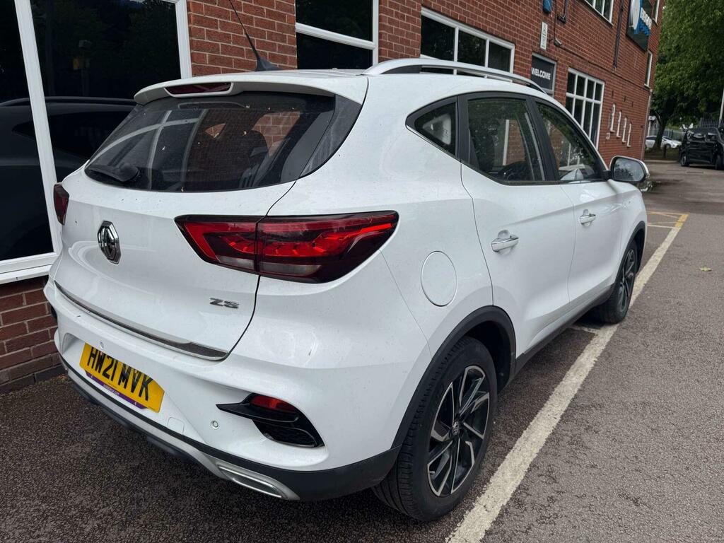 MG ZS 1.5 Vti-tech Exclusive Euro 6 Ss HW21MVK White #3
