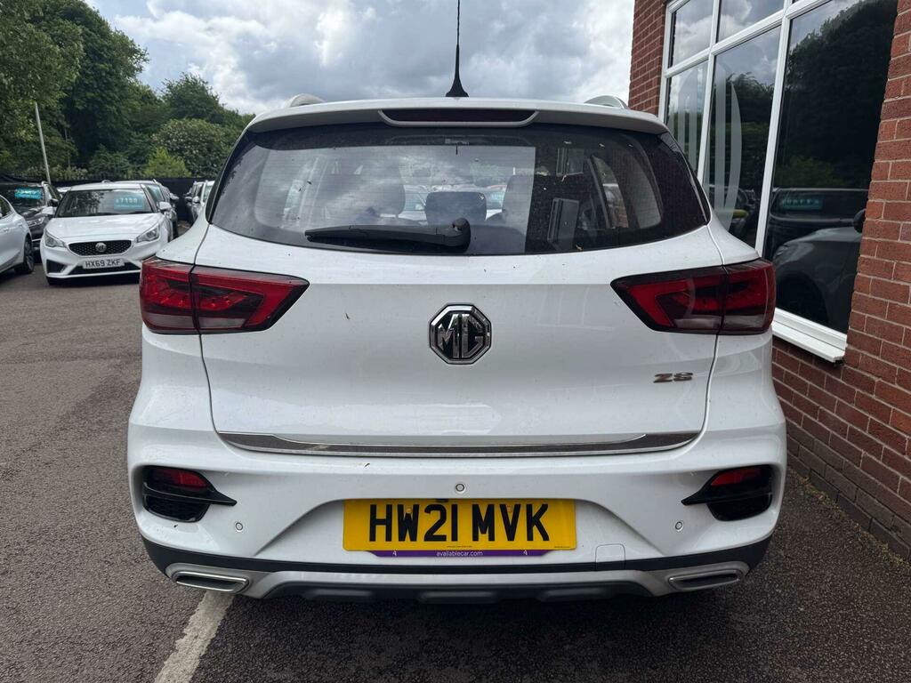 MG ZS 1.5 Vti-tech Exclusive Euro 6 Ss HW21MVK White #4
