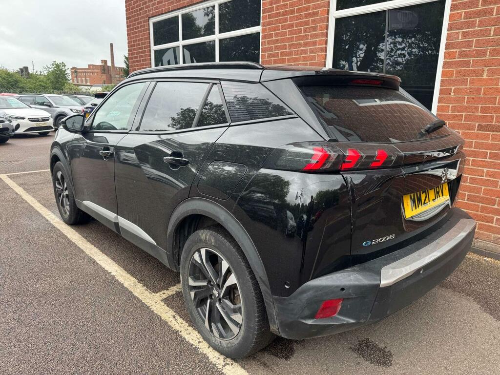 Peugeot e-2008 50Kwh Gt MM21JRV Black #5