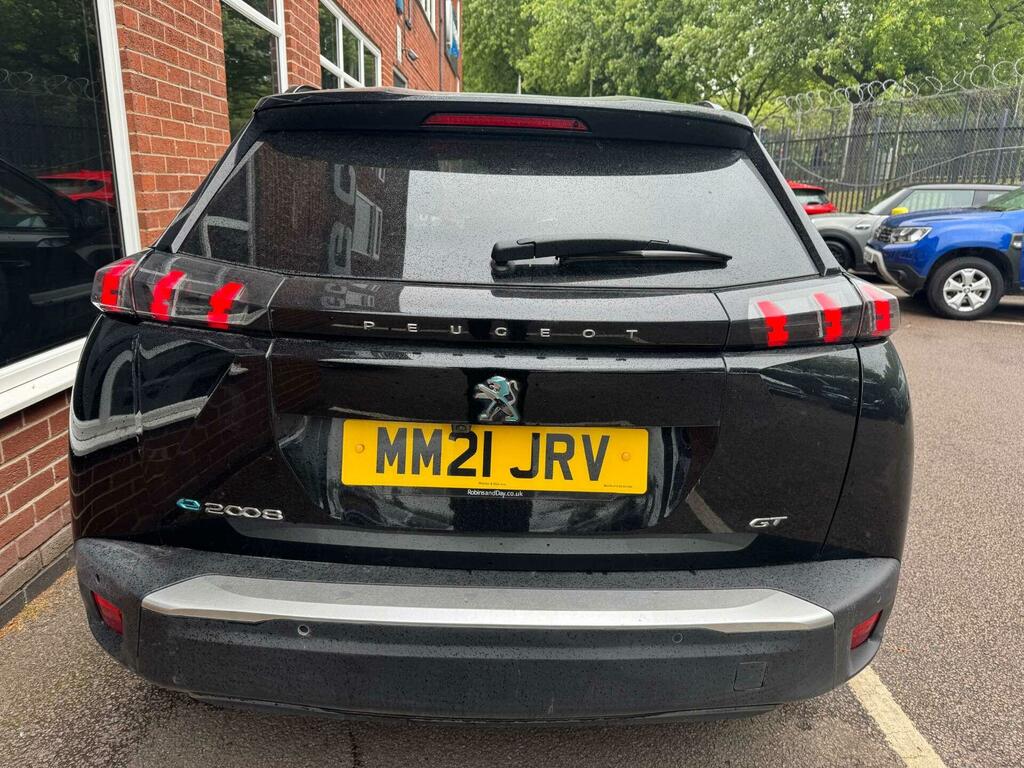Peugeot e-2008 50Kwh Gt MM21JRV Black #4
