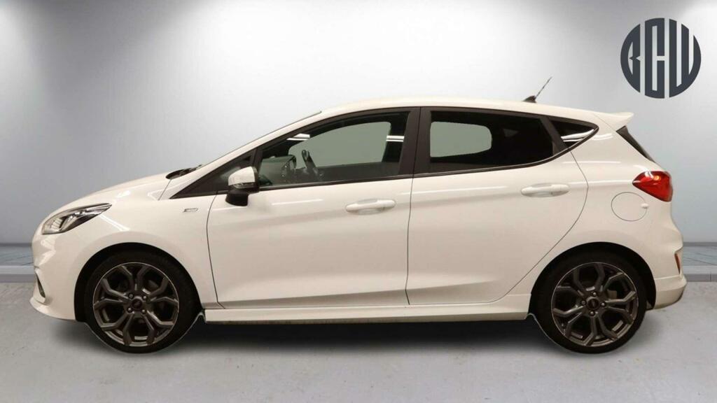 Ford Fiesta 1.0T Ecoboost Mhev St-line Edition Euro 6 Ss GX70KZS White #6