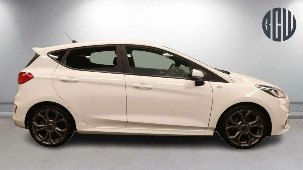 Ford Fiesta 1.0T Ecoboost Mhev St-line Edition Euro 6 Ss GX70KZS White #5