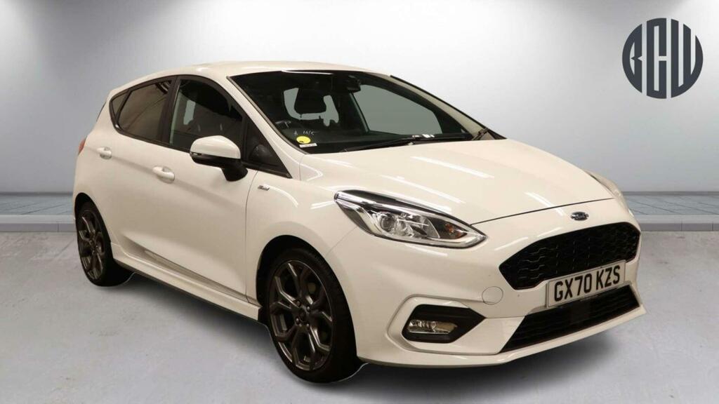 Ford Fiesta 1.0T Ecoboost Mhev St-line Edition Euro 6 Ss White