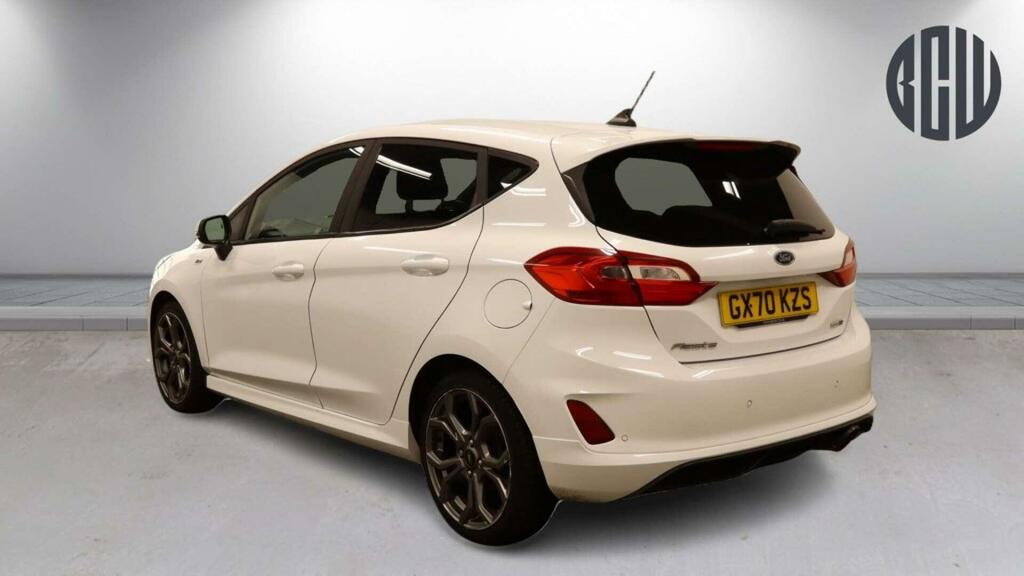 Ford Fiesta 1.0T Ecoboost Mhev St-line Edition Euro 6 Ss GX70KZS White #3