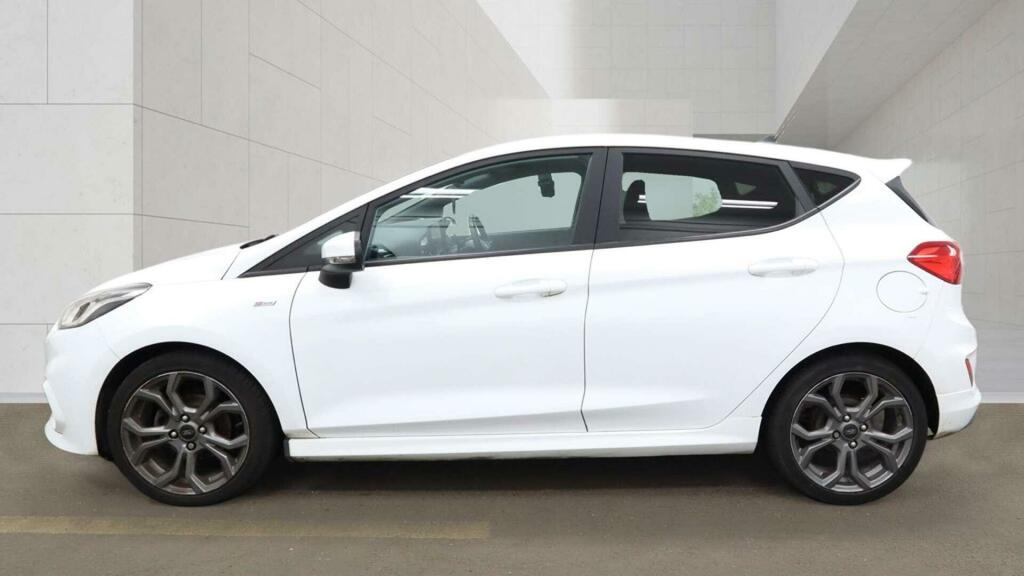 Ford Fiesta 1.0T Ecoboost St-line Edition Euro 6 Ss EJ21UTA White #6
